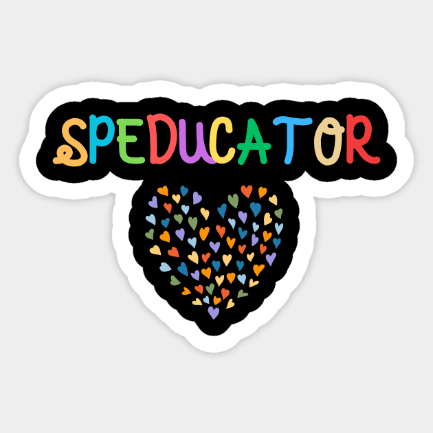 Speducator Special Education SPED Teacher Sticker by The WYLD Tribe
